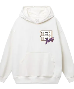 BUY THETENCO WHITE DOMINO HOODIE