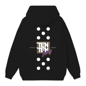 THETENCO RUNTZ DOMINO HOODIE (BLACK)