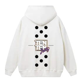 THETENCO RUNTZ DOMINO HOODIE (WHITE)